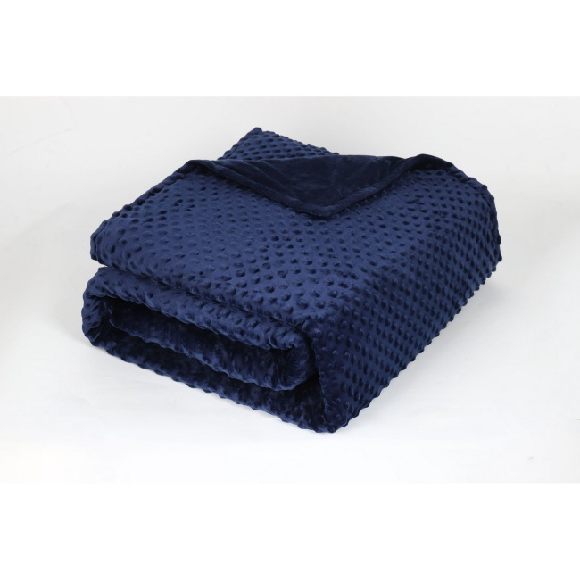 Dual Sided Minky Fleece Weighted Blanket Cover