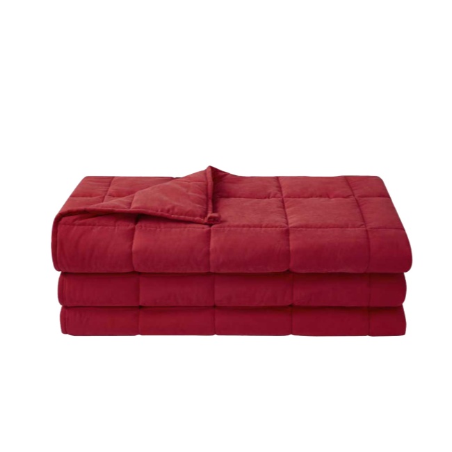 Christmas Red Weighted Blanket – Cozy Holiday Comfort